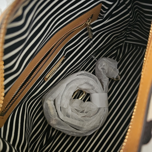 Tory Burch Leopard Print Bag in Tan and Black - Picture 13 of 14